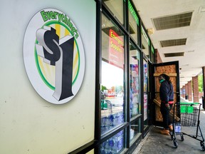 A person enters a Dollar Tree store in Washington, U.S., June 1, 2021.