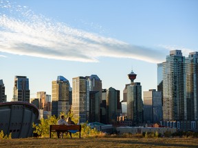 The Calgary skyline. Alberta is enjoying an economic resurgence after years of contractions and interrupted recoveries since the oil price crash of 2014.