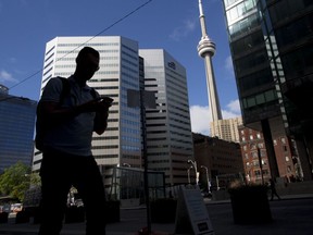 Many of Canada's large financial firms say they have a growing portion of their workforces back in the office.