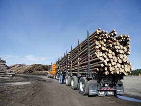 The U.S. is raising duties on Canadian softwood lumber from most producers to 17.9 per cent from 9 per cent.