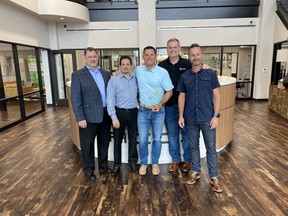 Paul Massey, Chief Executive Officer at ELATEC Inc., John Villegas, Vice President of Sales, Americas at ELATEC Inc., Josh Lane, President/CEO at ACDI, Mark Hart, Executive Vice President of Business Development at ACDI and Jeff McWilliams, Executive Vice President of  Sales at ACDI