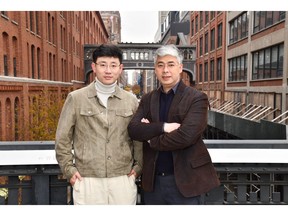 CertiK cofounders Ronghui Gu (left) and Zhong Shao (right)