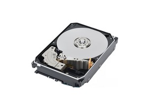 Toshiba: 18TB NAS HDD MN09 Series, a 9-disk helium-sealed conventional magnetic recording (CMR) drive.