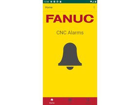 With the new FANUC CNC Alarms App, just one of the many mobile apps released, maintenance workers will no longer have to page through manuals to decipher an alarm message from a control.