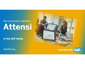 Attensi Technology Platform is Certified for Integration with Cloud Solutions from SAP