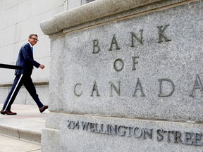 Bank of Canada building in Ottawa on June 22, 2020.