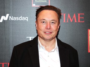 Elon Musk attends TIME Person of the Year on Dec. 13, 2021 in New York City.