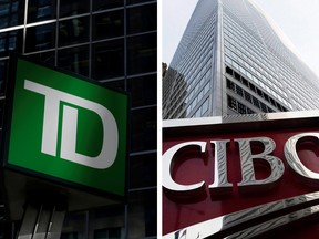 Toronto-Dominion Bank and Canadian Imperial Bank of Commerce (CIBC) joined rivals in announcing higher dividends and share repurchases.