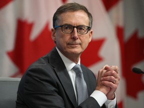 Bank of Canada Governor Tiff Macklem said in an interview with Financial Post editor-in-chief Kevin Carmichael that additional supply disruptions could further stoke inflation.