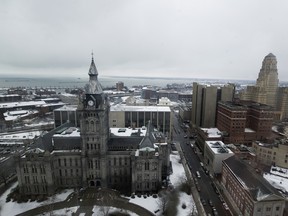 A view of downtown Buffalo, New York, in 2012.
