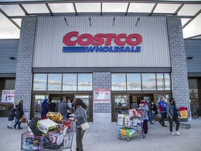 Costco beat Wall Street estimates for quarterly results Thursday as more consumers stepped back into brick-and-mortar stores.