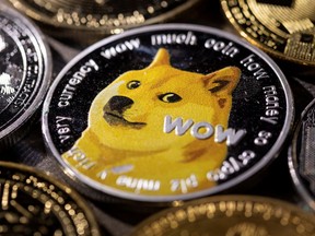 Tesla will accept dogecoin for merchandise on a test basis.