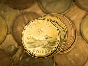 The Canadian dollar posted the fifth-straight day of declines on Tuesday.