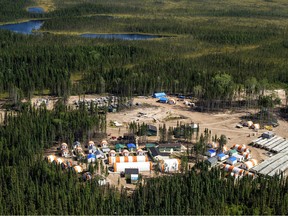 Noront Resources' Esker Camp, a remote northern outpost in the Ring of Fire region.