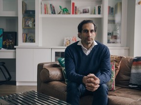 Tariq Fancy, former chief investment officer for sustainable investing of BlackRock Inc., at his home in Toronto.