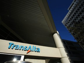 TransAlta offices shown in downtown Calgary.