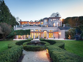 Belmont Estate in the Vancouver neighbourhood of Point Grey broke for the record for the highest price of a single-family home in the Greater Vancouver Area's history.