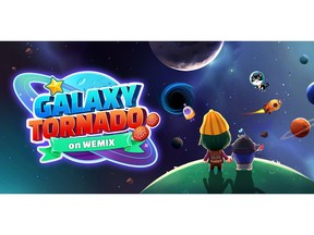 Wemade launched a new blockchain game, 'GalaxyTornado on WEMIX', for the global market. 'GalaxyTornado' has been released through Google Play in the global market, North America, Europe, and Asia, excluding some countries such as South Korea and China. In 'GalaxyTornado', a casual game, players can explore and develop new planets for the future of a resource-deprived Earth. Easy controllability enables exploring and collecting from more planets, and a competition system among players is in place as well. To celebrate the global launching, three events will be held; the Symbol Collection Event, where Tornado and in-game items can be earned until further notice, a giveaway event where energy necessary for game-play can be earned, and Galaxy Race where players can earn Tornado according to the Rubies they earned in the race.