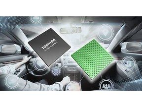 Toshiba: an Ethernet bridge IC "TC9563XBG" which provides support for 10Gbps communications in automotive information communications systems and industrial equipment.