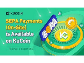 SEPA Payment (On-Site) is Available on KuCoin