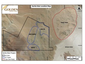 Figure 1: Sarita Este project location map