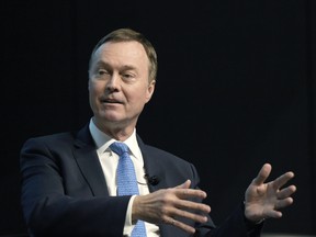 Don Lindsay, president and chief executive officer of Teck Resources Ltd., speaks at a conference in Melbourne, Australia, on Oct. 30, 2018.