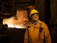 Alan Kestenbaum, chief executive officer of Stelco Holdings Inc., at the company's plant in Nanticoke, Ont., on Nov. 14, 2017.