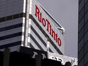 The Rio Tinto office in Perth, Western Australia.