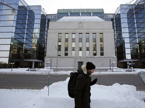 The Bank of Canada building in Ottawa.