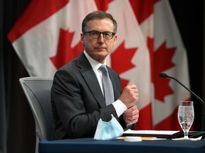 Bank of Canada governor Tiff Macklem.