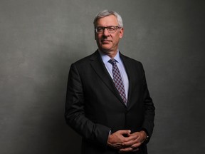 Dave McKay, president and chief executive officer of Royal Bank of Canada, in Davos, Switzerland, in 2020.