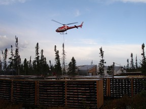 A Noront Resources' camp in the Ring of Fire region in Northern Ontario.