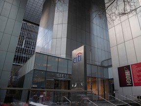 Citigroup headquarters in New York.