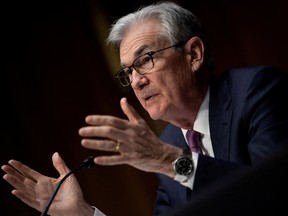 U.S. Federal Reserve Board chair Jerome Powell.