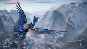 A screenshot from Horizon Forbidden West, captured on PlayStation 5.