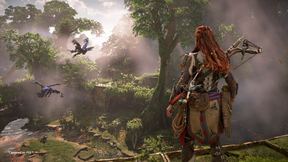 A screenshot from Horizon Forbidden West, captured on PlayStation 5.