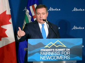 Alberta Premier Jason Kenney. Photo by Brendan Miller/Postmedia