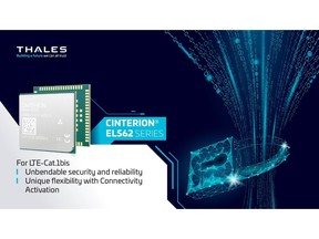 The new Thales Cinterion ELS62 module and services provide enhanced security and connectivity for IoT devices. ©Thales