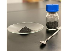 99.9% pure graphite recovered from spent Li-ion batteries.