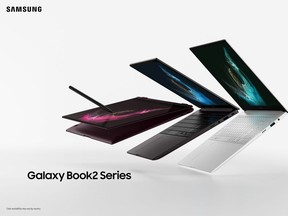 The Galaxy Book2 Pro series offers the advantages of enterprise security inside an ultra-portable, stylish chassis that easily travels wherever you go.