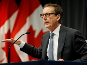 Bank of Canada Governor Tiff Macklem speaks during a news conference in Ottawa.