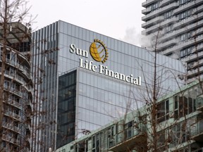The Sun Life Financial building in Toronto.