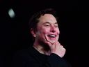 Tesla CEO Elon Musk in Hawthorne, California. 