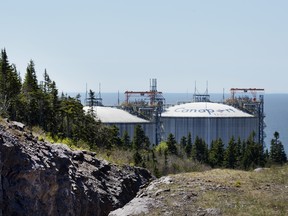 Saint John LNG, previously known as Canaport, in Saint John, New Brunswick.