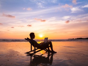 According to a 2022 travel industry outlook from Deloitte, people with the intent to fit work into their journeys also planned to travel twice as often as those who sought time to unplug.