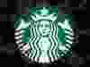 A Starbucks logo at a store in New York City.