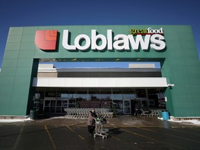 Loblaw said pandemic restrictions led to strong demand for groceries in the last months of 2021.