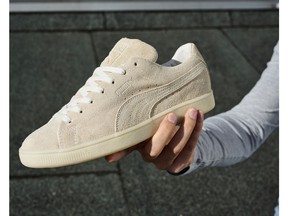 Sports company PUMA is looking for 500 people in Germany to join brand ambassadors such as Cara Delevingne and Raphaël Varane to test the RE:SUEDE sneaker and become a part of the company's experiment to see whether it can make a biodegradable version of its classic SUEDE.
