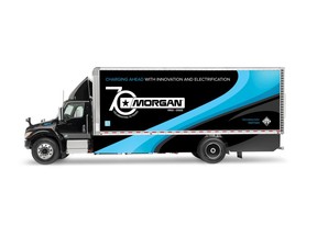 Morgan Truck Body's innovative Dry Freight Truck Body for electric chassis provides significant weight reduction, improved aerodynamics, and enhanced situational awareness.