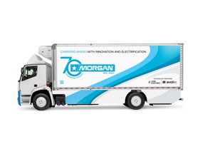 Morgan Truck Body's new Refrigerated Truck Body for electric chassis features state-of-the-art materials and technologies that maximize thermal efficiency, lighten the load and provide heightened situational awareness.